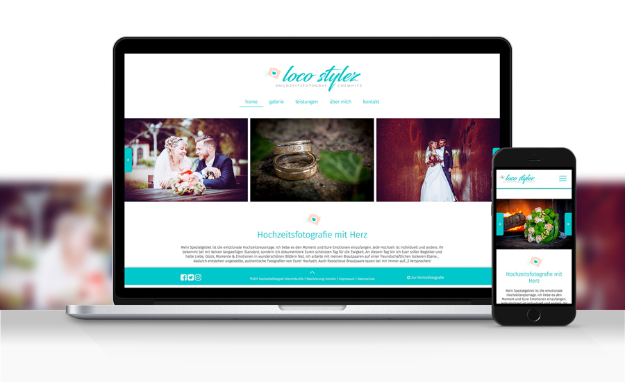 Webdesign Chemnitz - Hochzeitsfotograf